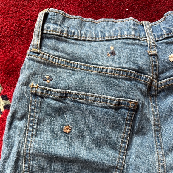 Universal Thread Floral Jeans, Size 4/27S - Picture 6 of 7